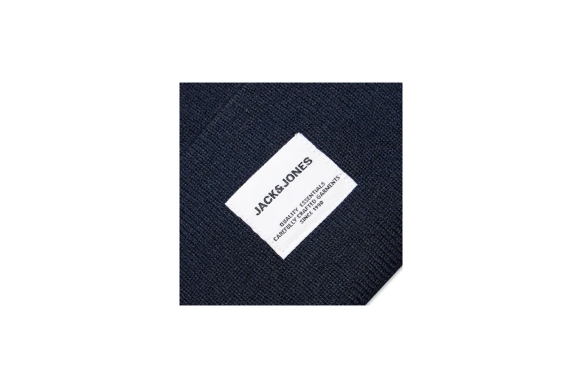 Jack And Jones Jaclong Knit Beanie Noos Σκουφάκι Χειμερινό (12150627 NAVY BLAZER)