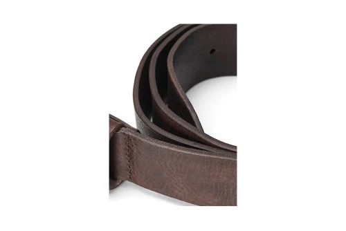 Jack And Jones Jacvictor Leather Belt Noos Ζώνη Casual (12152757 BLACK COFFEE)