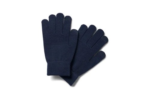 Jack And Jones Jachenry Knot Gloves Γάντια Χειμερινά (12158446 NAVY BLAZER)