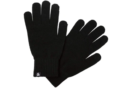 Jack And Jones Jacbarry Knitted Γάντια Χειμερινά (12159459 BLACK)