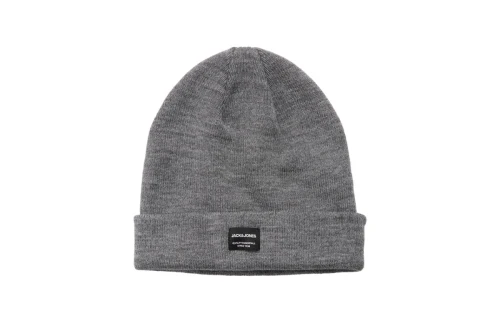 Jack And Jones Jacbeanie And Love Knit Giftbox Σκουφάκι Με Γάντια (12168383 GREY MELANGE)