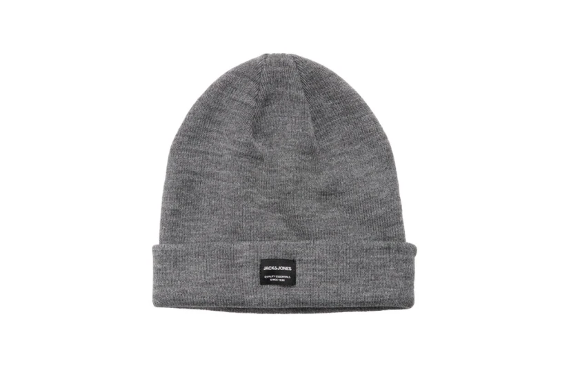 Jack And Jones Jacbeanie And Love Knit Giftbox Σκουφάκι Με Γάντια (12168383 GREY MELANGE)