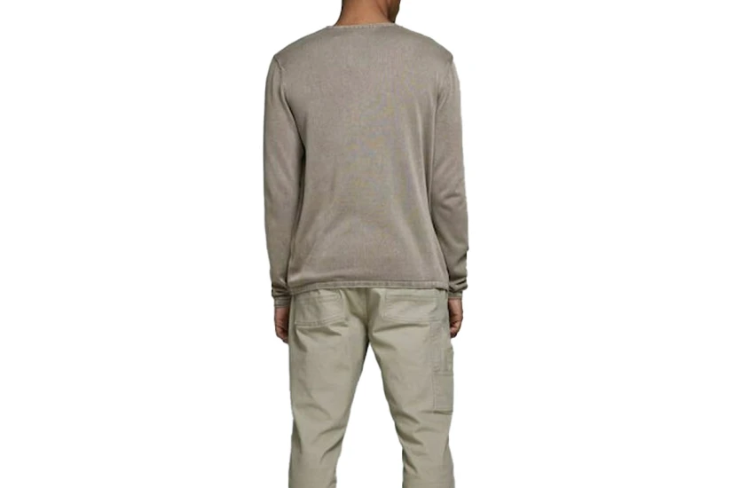 Jack And Jones Jjeleo Knit Crew Neck Μπλούζα Με Λαιμόκοψη