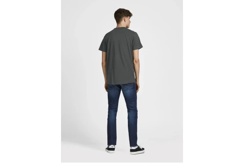 Jack And Jones Jjebasher Tee O-Neck Ss Noos (12182498 ASPHALT)