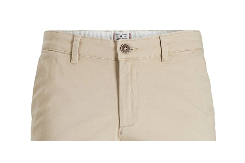 Jack & Jones Jpstdave Ανδρική Chino Βερμούδα Μπεζ