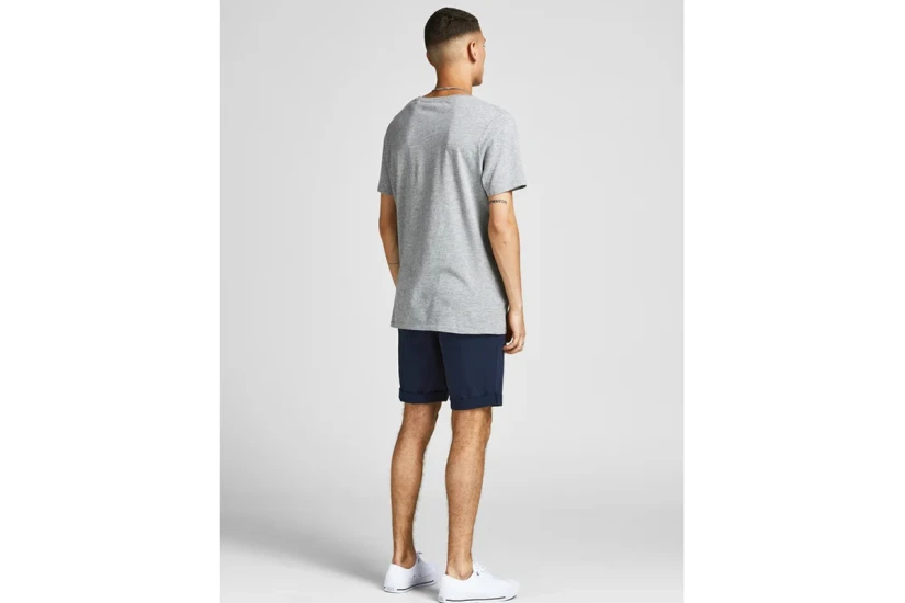 Jack & Jones Jpstdave Ανδρική Chino Βερμούδα Μπλε Σκούρο