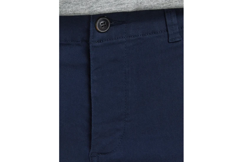 Jack & Jones Jpstdave Ανδρική Chino Βερμούδα Μπλε Σκούρο