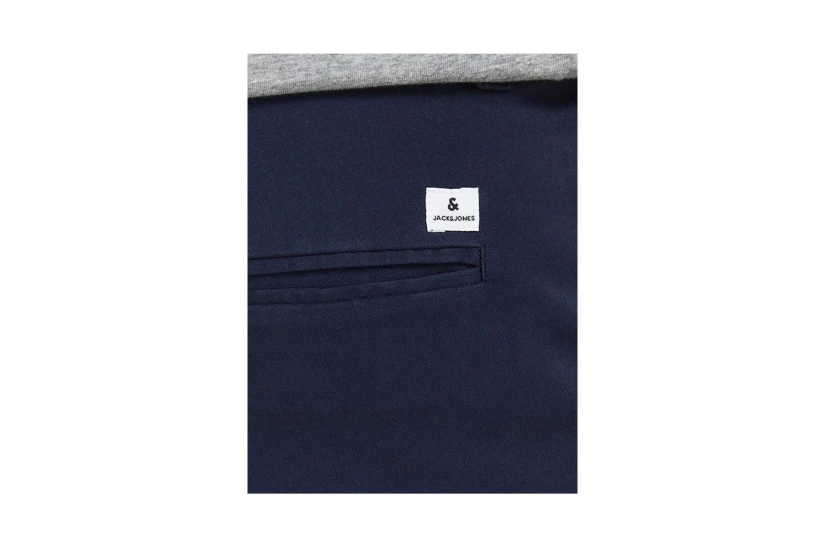 Jack & Jones Jpstdave Ανδρική Chino Βερμούδα Μπλε Σκούρο