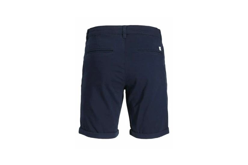 Jack & Jones Jpstdave Ανδρική Chino Βερμούδα Μπλε Σκούρο