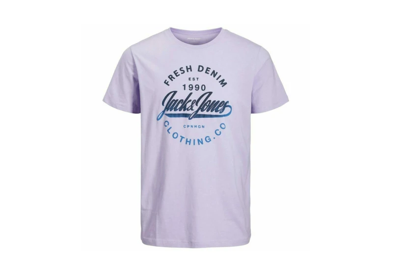 Jack And Jones Jjfresh Tee Ss (12200223 LAVENDER)