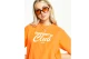 Jjxx Jxbea Ss Relaxed Vint Tee Noos (12200300 RED ORANGE-BRIGHT WHI)