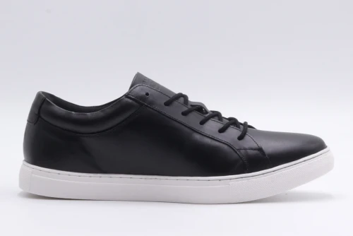 Jack And Jones Jfwgalaxy Leather Sneakers (12202588 ANTHRACITE)