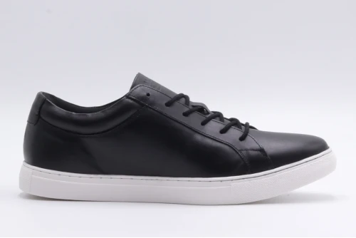Jack And Jones Jfwgalaxy Leather Sneakers (12202588 ANTHRACITE)