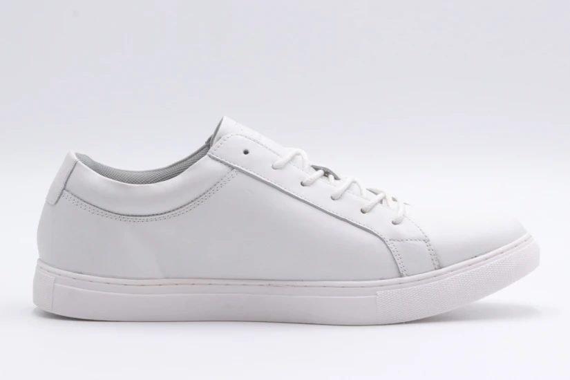 Jack And Jones Jfwgalaxy Leather Sneakers (12202588 BRIGHT WHITE)