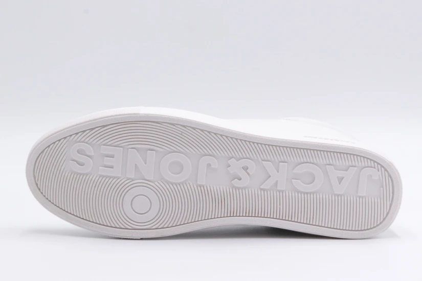 Jack And Jones Jfwgalaxy Leather Sneakers (12202588 BRIGHT WHITE)