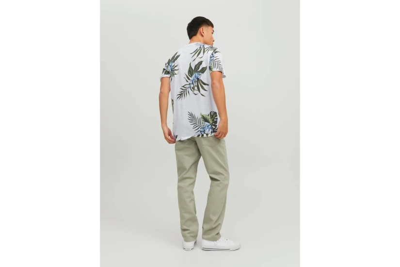 Jack And Jones Ανδρικό Κοντομάνικο T-Shirt Λευκό
