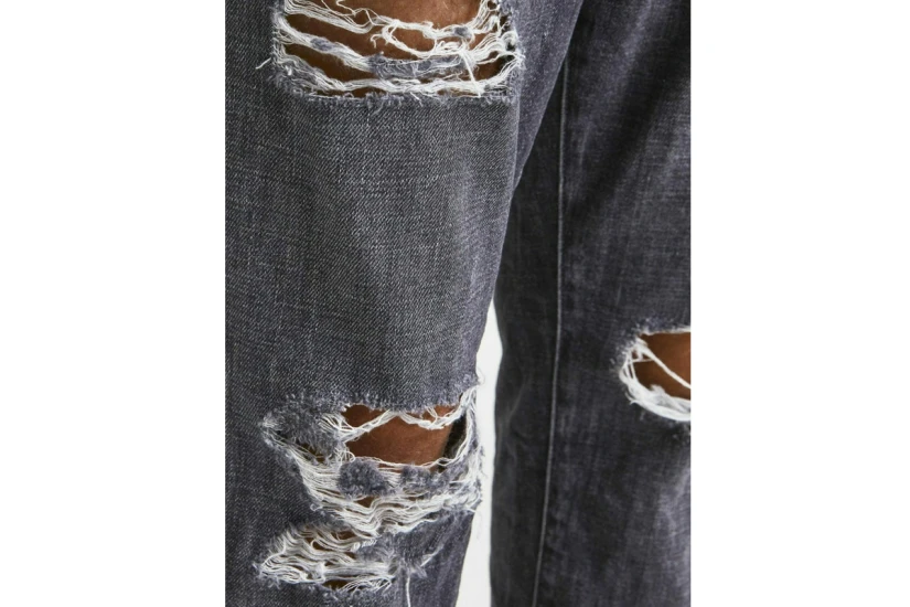 Jack And Jones Jjifrank Jjleen Am 229 Παντελόνι Τζιν  Ανδρικό (12204298 BLACK DENIM)