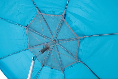 Escape Camping Ομπρέλα Παραλίας Αλουμινίου 2,0M Upf 50- | Γαλάζιο (12205)