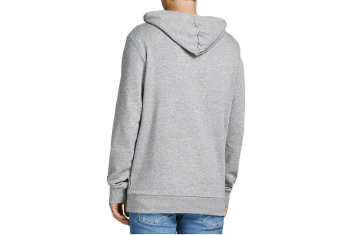 Jack And Jones Jjeshark Sweat Hood Noos Hoodie (12205081 LIGHT GREY)