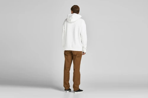 Jack And Jones Jjestar Basic Sweat Hoodie (12208157 CLOUD DANCER)