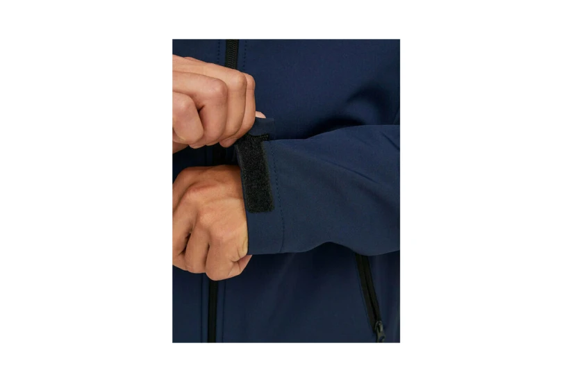 Jack And Jones Jjemarvin Hood Μπουφάν Ελαφρύ Ανδρικό (12212363 NAVY BLAZER)