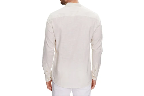 Jack And Jones Jjslub Shirt Ls Πουκάμισο Μακρυμάνικο Ανδρικό (12220481 CLOUD DANCER)