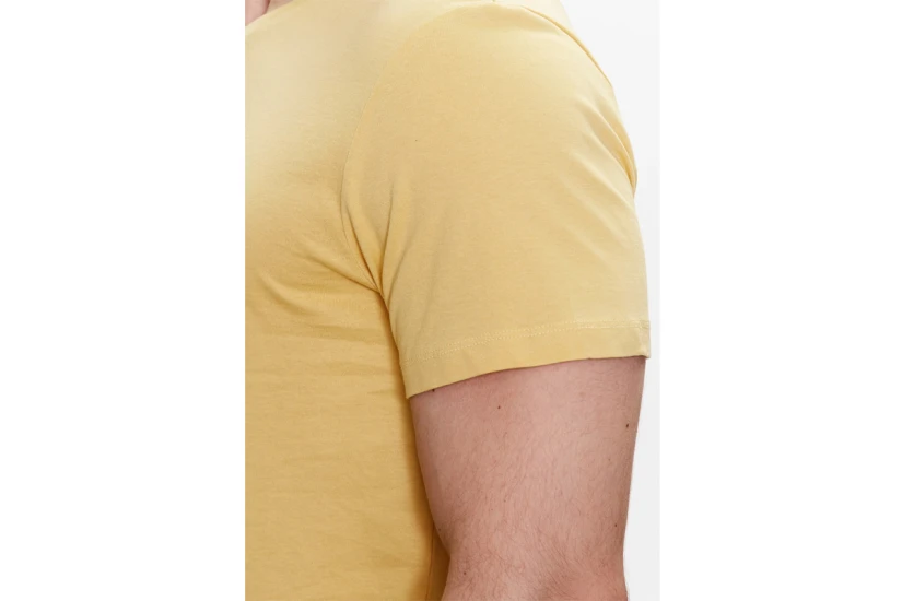 Jack And Jones Jjgem Ανδρικό Κοντομάνικο T-Shirt Κίτρινο
