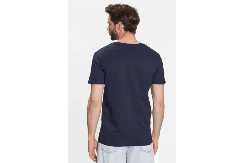 Jack And Jones Jjgem Ανδρικό Κοντομάνικο T-Shirt Μπλε Σκούρο