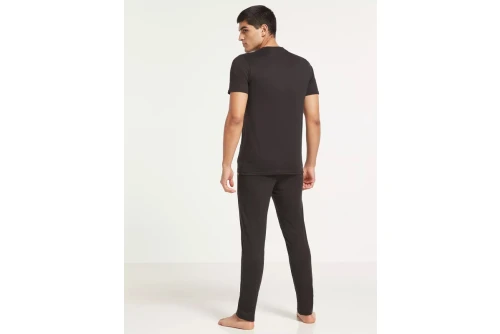 Jack And Jones Jacbasic Ss Tee And Pants Giftbox Σετ Πιτζάμας (12223560 BLACK)