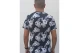 Jack And Jones Jjtropicana Ανδρικό Κοντομάνικο T-Shirt Μαύρο, Λευκό
