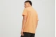 Jack And Jones Jjbecs Ανδρικό Κοντομάνικο T-Shirt Πορτοκαλί