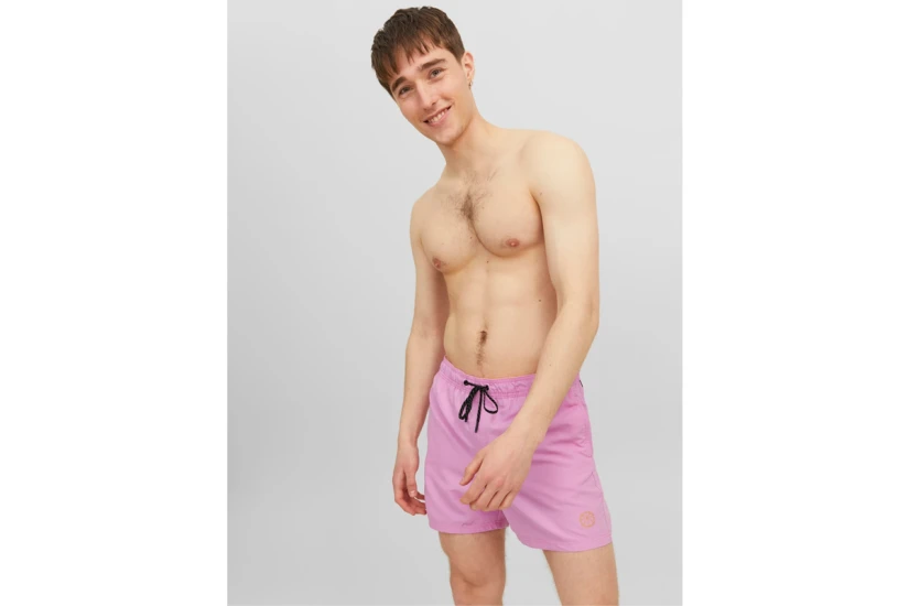 Jack And Jones Jpstfiji Ανδρικό Μαγιό Σορτς Ροζ