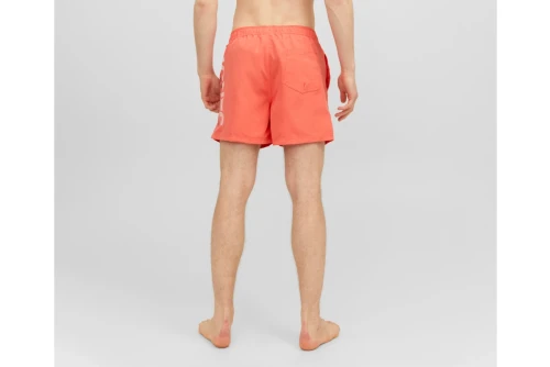 Jack And Jones Jpstfiji Jjswim Splicelogo Ly Sn Μαγιό Σορτς Ανδρικό (12225967 HOT CORAL)