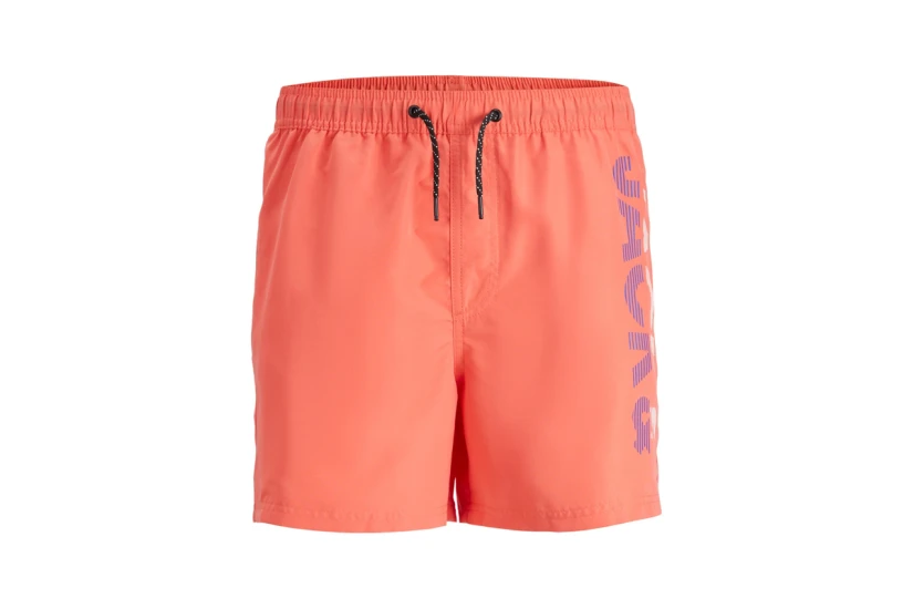 Jack And Jones Jpstfiji Ανδρικό Μαγιό Σορτς Κοραλλί