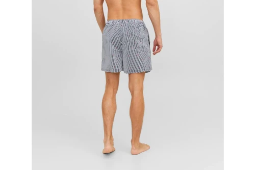 Jack And Jones Jpstfiji Jjswim Mini Stripe Ly Μαγιό Σορτς Ανδρικό (12227350 NAVY BLAZER)