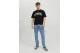 Jack And Jones Jorbrink Ανδρικό Κοντομάνικο T-Shirt Μαύρο