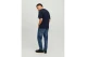 Jack And Jones Jorcrayon Ανδρικό Κοντομάνικο T-Shirt Μπλε Σκούρο