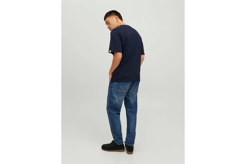 Jack And Jones Jorcrayon Ανδρικό Κοντομάνικο T-Shirt Μπλε Σκούρο