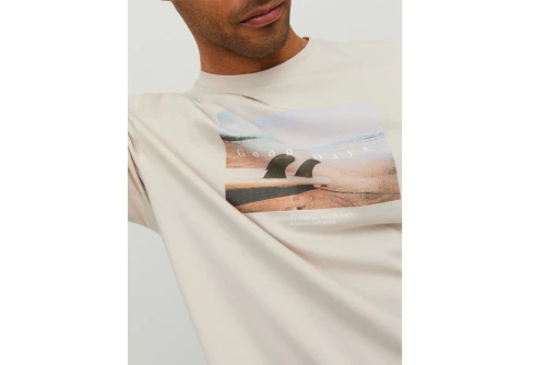 Jack And Jones Jorcopenhagen Photo Tee Ss Crew Neck Sn T-Shirt Ανδρικό (12227781 MOONBEAM)