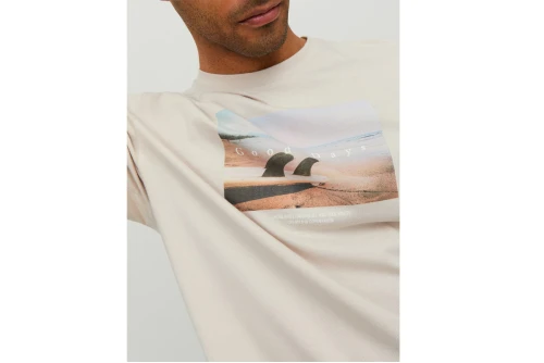 Jack And Jones Jorcopenhagen Photo Tee Ss Crew Neck Sn T-Shirt Ανδρικό (12227781 MOONBEAM)