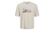 Jack And Jones Jorcopenhagen Ανδρικό Κοντομάνικο T-Shirt Μπεζ