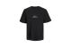 Jack And Jones Jorgrocery Ανδρικό Κοντομάνικο T-Shirt Μαύρο