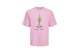 Jack And Jones Jorgrocery Ανδρικό Κοντομάνικο T-Shirt Ροζ