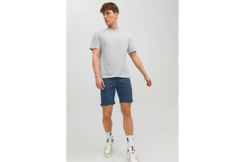 Jack & Jones Ανδρική Βερμούδα Τζιν Μπλε Σκούρο