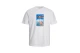 Jack And Jones Jorpalma Photo Ανδρικό Κοντομάνικο T-Shirt Λευκό