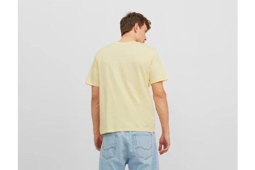 Jack And Jones Jorpalma Photo Tee Ss Crew Neck T-Shirt Ανδρικό (12234294 FRENCH VANILLA)