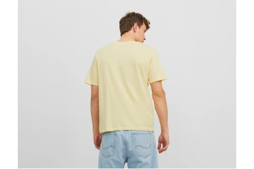 Jack And Jones Jorpalma Photo Tee Ss Crew Neck T-Shirt Ανδρικό (12234294 FRENCH VANILLA)