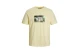 Jack And Jones Jorpalma Photo Ανδρικό Κοντομάνικο T-Shirt Κίτρινο