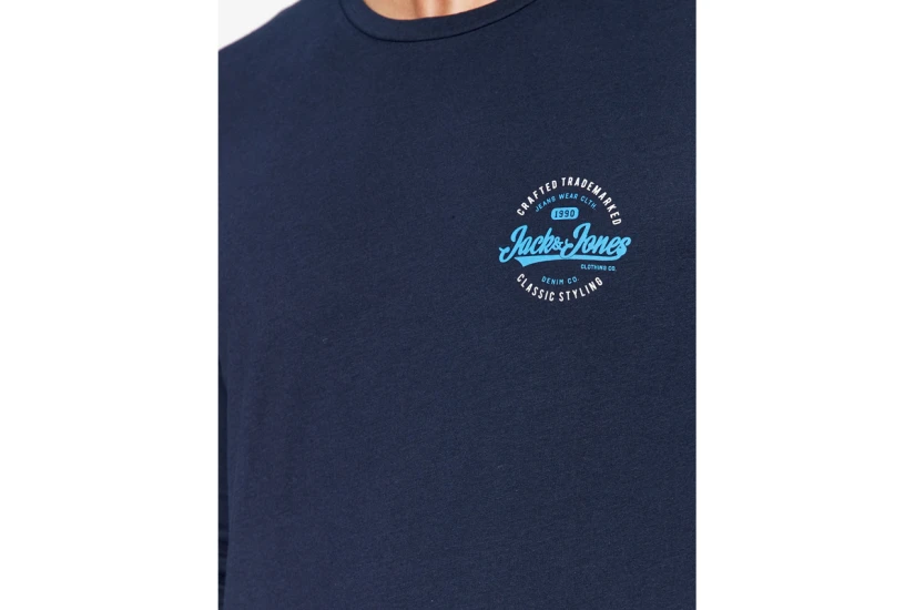 Jack And Jones Jjmikk Tee Ls Crew Neck Μπλούζα Με Λαιμόκοψη Ανδρική 