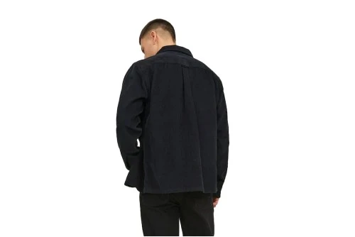Jack And Jones Jjedallas Corduroy Overshirt Ls Sn Πουκάμισο Μακρυμάνικο Ανδ (12235991 BLACK)